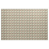 Tissu d'âne et de hibou de plaid (Yard)