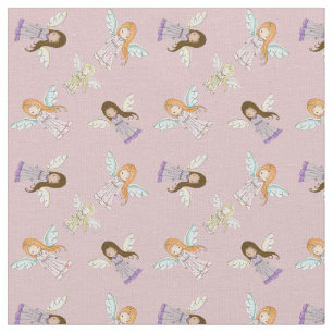 Tissu d'Anges Mignons