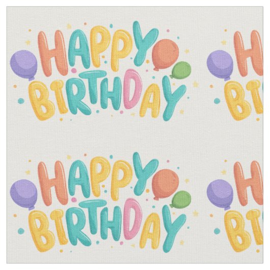 Tissu d'anniversaire 🎂 (Fermer)