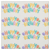 Tissu d'anniversaire 🎂 (Échantillon)