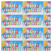 Tissu d'anniversaire ! (Échantillon)