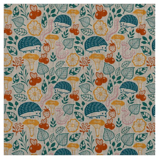 Tissu Dans la forêt (Échantillon)