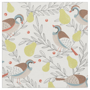 Tissu Dans un poirier