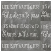 Tissu Danse dans la copie de tableau de citation de (Fermer)