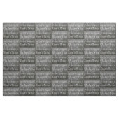 Tissu Danse dans la copie de tableau de citation de (Fat Quarter)