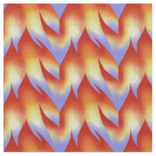 Tissu Danse des flammes