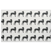 Tissu Danse noire (Fat Quarter)