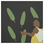 Tissu Danse parmi les feuilles (Échantillon)