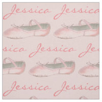 Danse personnalisée Pink Ballet Slipper Ballerina
