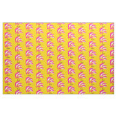 Tissu Danser des dauphins roses (Yard)