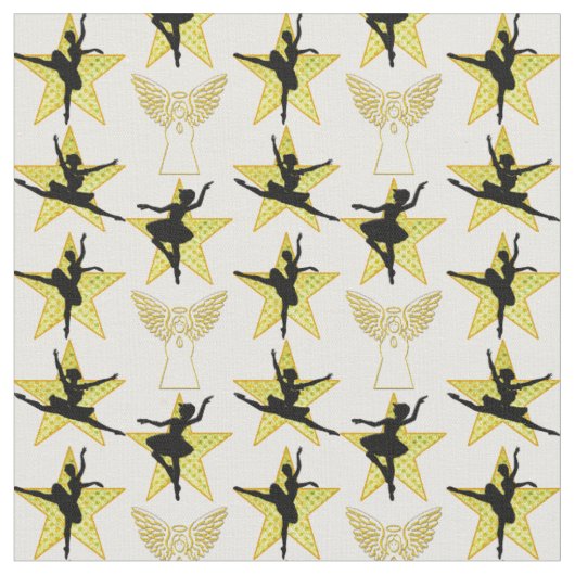 TISSU DANSEUR D'OR GORGEEUX CONCEPTION DE NOËL (Fermer)