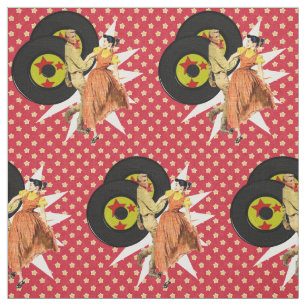 Tissu Danseurs carrés Ou Danseurs De Swing Avec Des Reco