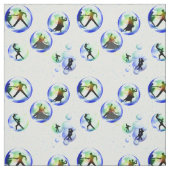 Tissu Danseurs de bulle (Échantillon)
