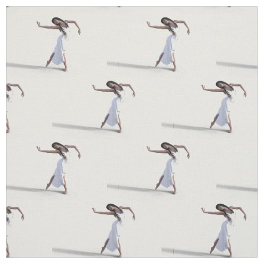 Tissu Danseuse blanche Thunder_Cove (Échantillon)
