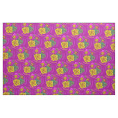 Tissu d'aquarelle botanique à ressort Primula (Fat Quarter)
