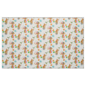 Tissu d'aquarelle d'animal de cirque de pépinière (Fat Quarter)