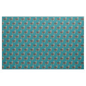 Tissu d'aquarelle d'art de chien de Yorkshire (Yard)