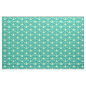 Tissu d'aquarelle de grenouille verte (Yard)