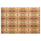 Tissu d'aquarelle jaune et rouge Art Abstrait (Fat Quarter)