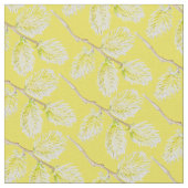 Tissu d'aquarelle jaune ressort (Détail)