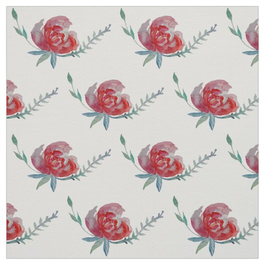 Tissu d'aquarelle rose (Échantillon)