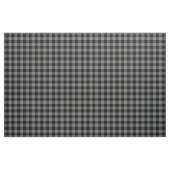 Tissu Dark Grey & Black Plaid Gingham (Fat Quarter)