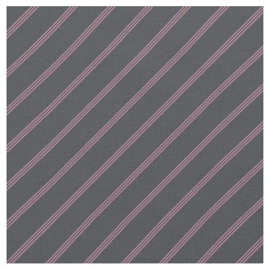 Tissu Dark Grey & Pink Stripes (Fermer)