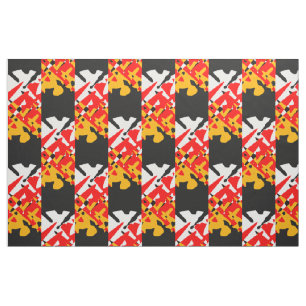 Tissu d'art autochtone Quatre Nations Tissu d'art