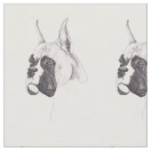 Tissu d'art de chien de boxeur (Fermer)