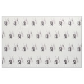 Tissu d'art de chien de boxeur (Fat Quarter)