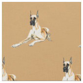 Tissu d'art de chien de great dane (Fermer)