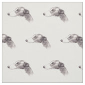 Tissu d'art de chien de lévrier (Échantillon)