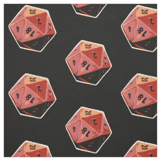 tissu d'art de matrices du Gamer d20