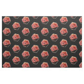 tissu d'art de matrices du Gamer d20 (Fat Quarter)