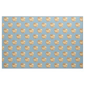 Tissu d'art des chiens de Poméranie (Fat Quarter)