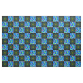 Tissu d'art et de maths, bleu (Fat Quarter)
