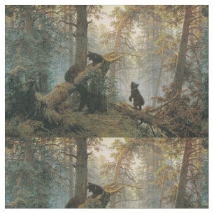 Tissu d'art forestier de Shiskin