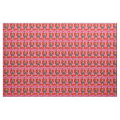 Tissu d'art rétro de la Saint-Valentin - coton et (Yard)