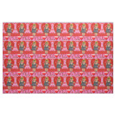 Tissu d'art rétro de la Saint-Valentin - coton et (Fat Quarter)