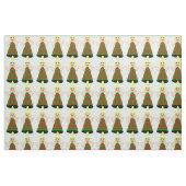 Tissu d'artisanat de Noël Angel Bell (Fat Quarter)