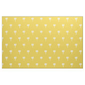 Tissu Date tropicale moderne Jaune de palme (Fat Quarter)