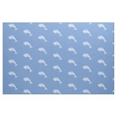 Tissu Dauphins d'effet âgés par bleu (Fat Quarter)