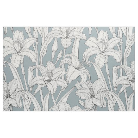 Tissu Daylilies (Fat Quarter)