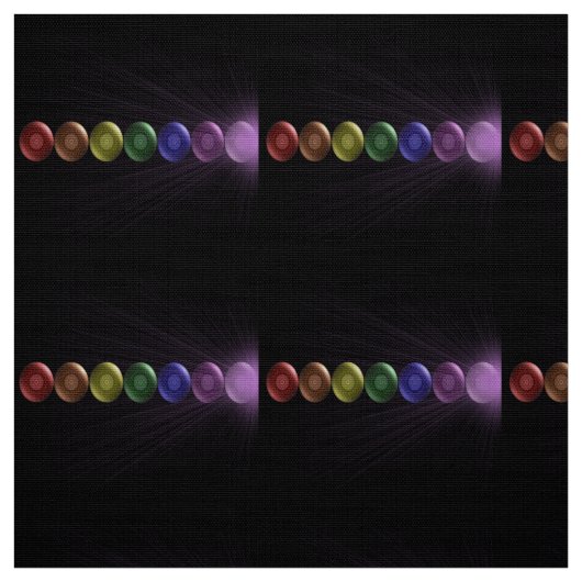 Tissu de 7 Chakra (Échantillon)