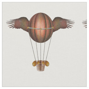 Tissu de ballon ailé en vapeur