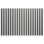 Tissu de bande blanche noire de 3/4 po (Fat Quarter)