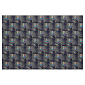 tissu de bande de bulles d'anniversaire (Fat Quarter)