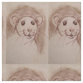 Tissu de bande dessinée de rat de Rat-tastic (Fermer)