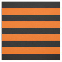 Tissu de bandes orange/noir