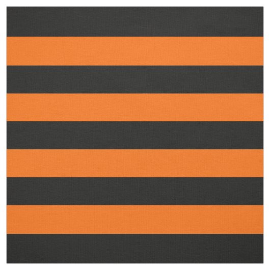 Tissu de bandes orange/noir (Échantillon)